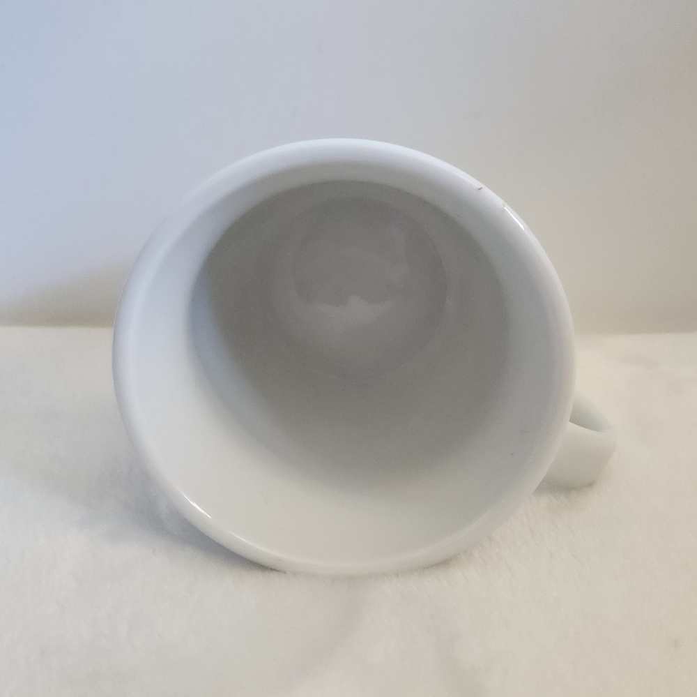 Starbucks 2007 White Green Black Logo Sturdy Coffee Cup Mug XL 14 Oz - Picture 7 of 11
